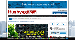 Desktop Screenshot of husbyggaren.se